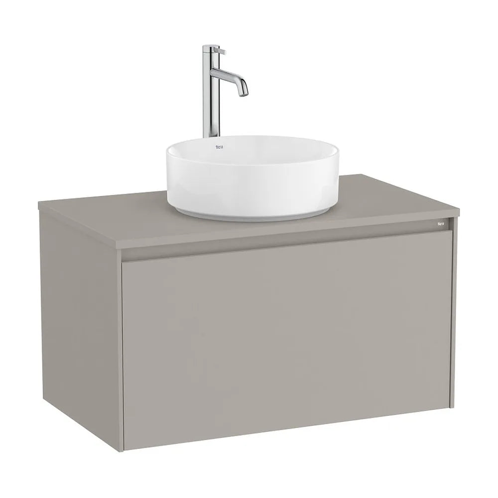 Mueble base suspendido con un cajón para lavabo sobre encimera 79x45x44 cm Roca - Vista 2