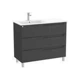 Mueble Base de Baño with Basin Asimétrico a la Izquierda 100x46x85cm Roca