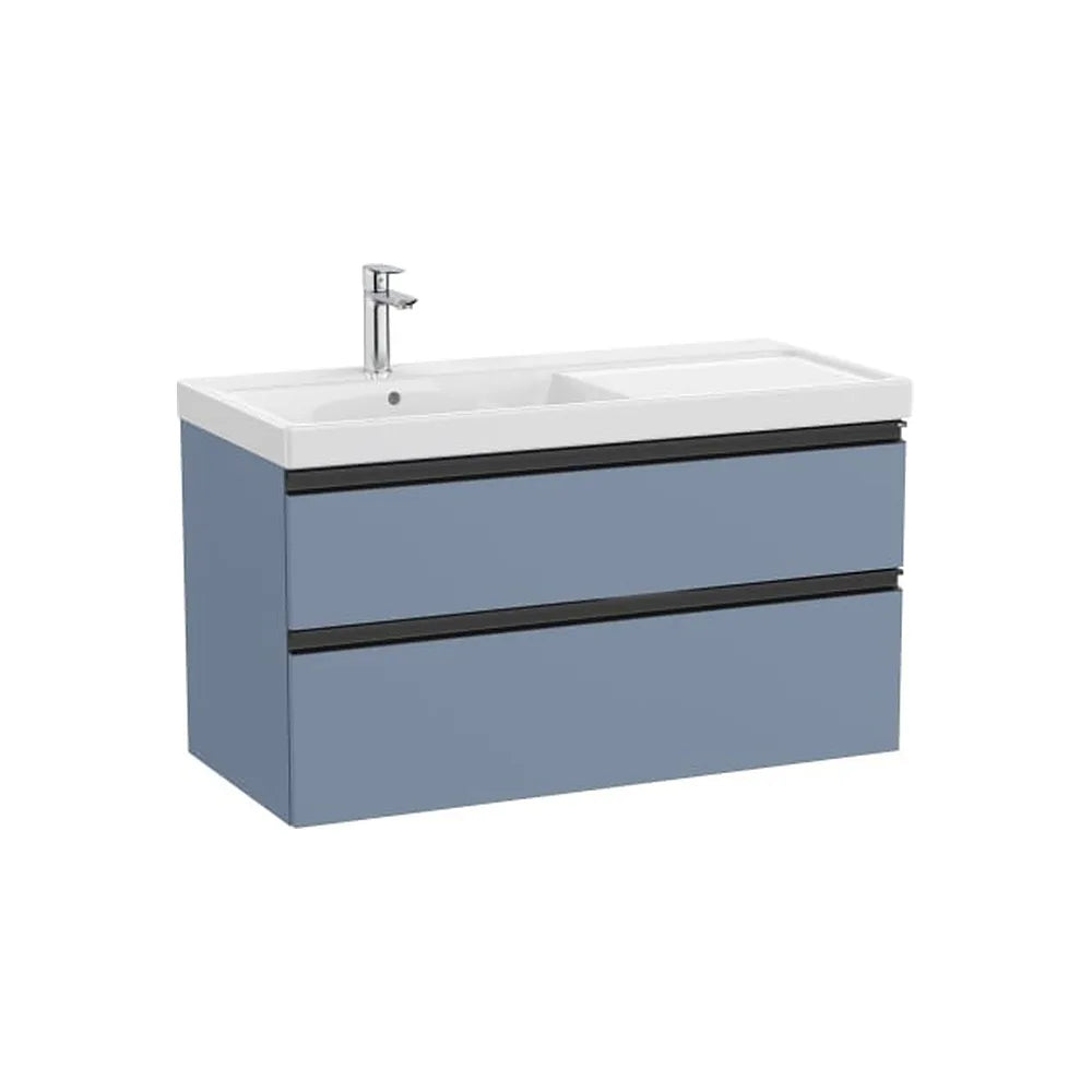 Mueble base con lavabo plus a la izquierda dos cajones 100x46x57 cm Roca - Vista 1