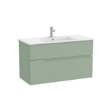 Mueble Base Suspendido 2 Cajones with Basin Porcelana 1005x460x583mm Colección Victoria Roca