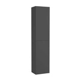 Columna Suspendida de Dos Puertas Reversible con Estantes Regulables 35x25x150cm Roca