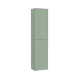 Columna suspendida de dos puertas reversible con estantes regulables 35x25x150 cm Roca