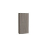 Armario Alto de Una Puerta Suspendido Oscuro 35x15x75cm Roble Roca