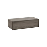 Meuble bas suspendu 1 tiroir 98,5 x 48,5 x 28 cm finition magnolia design collection Inspira Roca