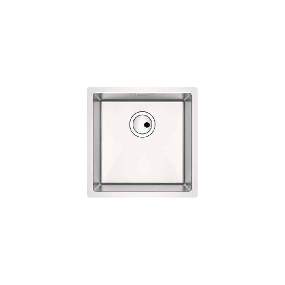 Fregadero de 1 Cubeta Acero Inoxidable con Escurridor 40x40x20cm Roca - Vista 1
