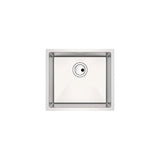 Fregadero de 1 cubeta acero inoxidable con escurridor reversible 45x40x20 cm Roca