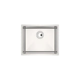 Fregadero de 1 Cubeta Acero Inoxidable con Escurridor Reversible 50x40x20cm Roca
