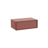 Mueble auxiliar suspendido un cajón color terracota 78x48x28 cm Roca