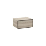 Mueble auxiliar suspendido un cajón 58 5x48 5x28 cm pino blanco Roca