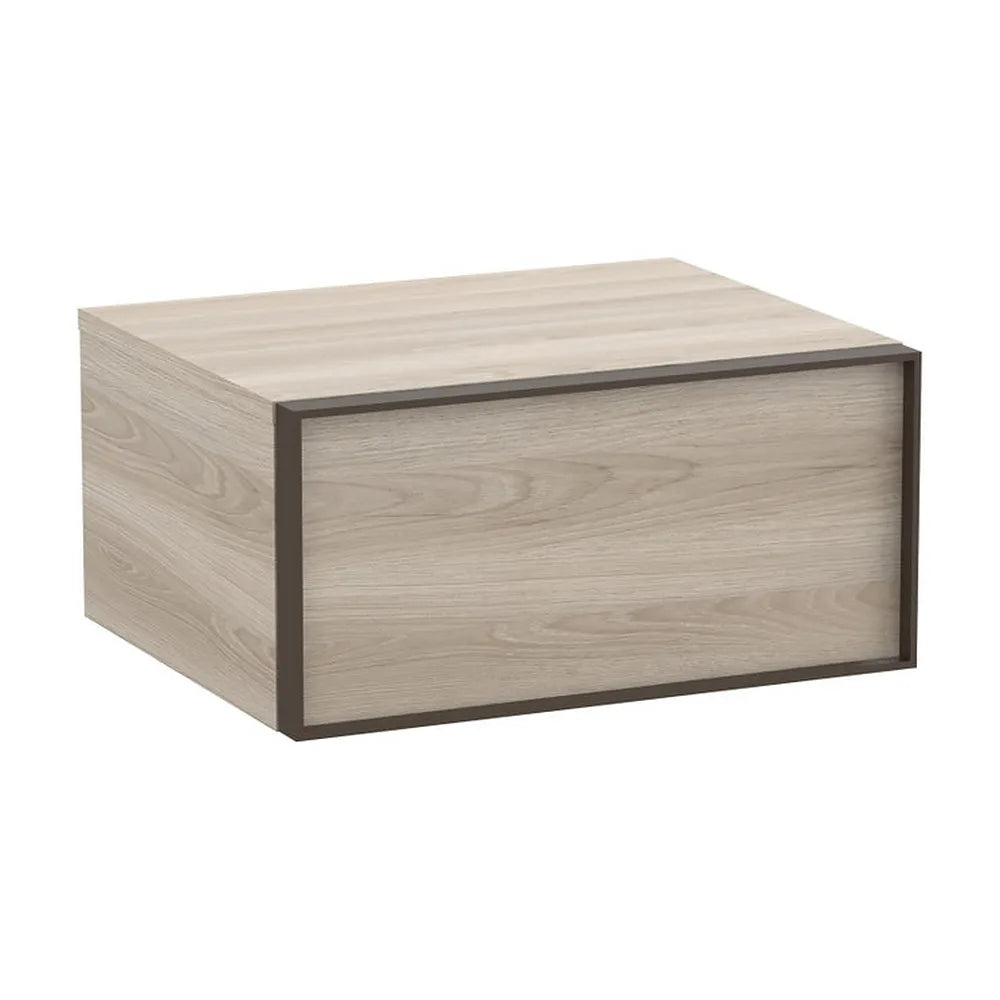 Mueble auxiliar suspendido un cajón 58 5x48 5x28 cm pino blanco Roca - Vista 2
