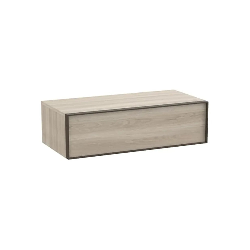 Mueble Auxiliar Suspendido de 1 Cajón Pino 98x48x28cm Colección Inspira Blanco Roca - Vista 1