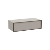 Mueble auxiliar suspendido un cajón 98 5x48 5x28 cm gris arena Roca