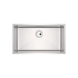 Fregadero Rectangular de 1 Cubeta Acero Inoxidable con Escurridor Reversible Roca