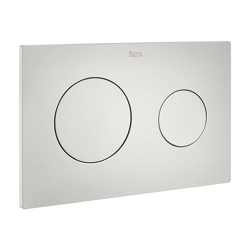 Placa de accionamiento con descarga dual 25x16 cm color perla para inodoro Roca - Vista 2