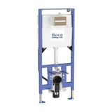 Bastidor Empotrable con Cisterna Compacta Doble Descarga para Wall-Hung Toilet Duplo Roca
