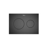 Plaque de commande à double chasse pour WC suspendu compatible Duplo S finition mate et résistante Roca
