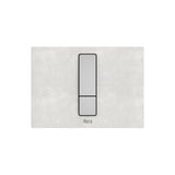 Plaque frontale pour boutons PS4 double chasse en porcelaine blanche dimensions 202 x 145 mm Roca