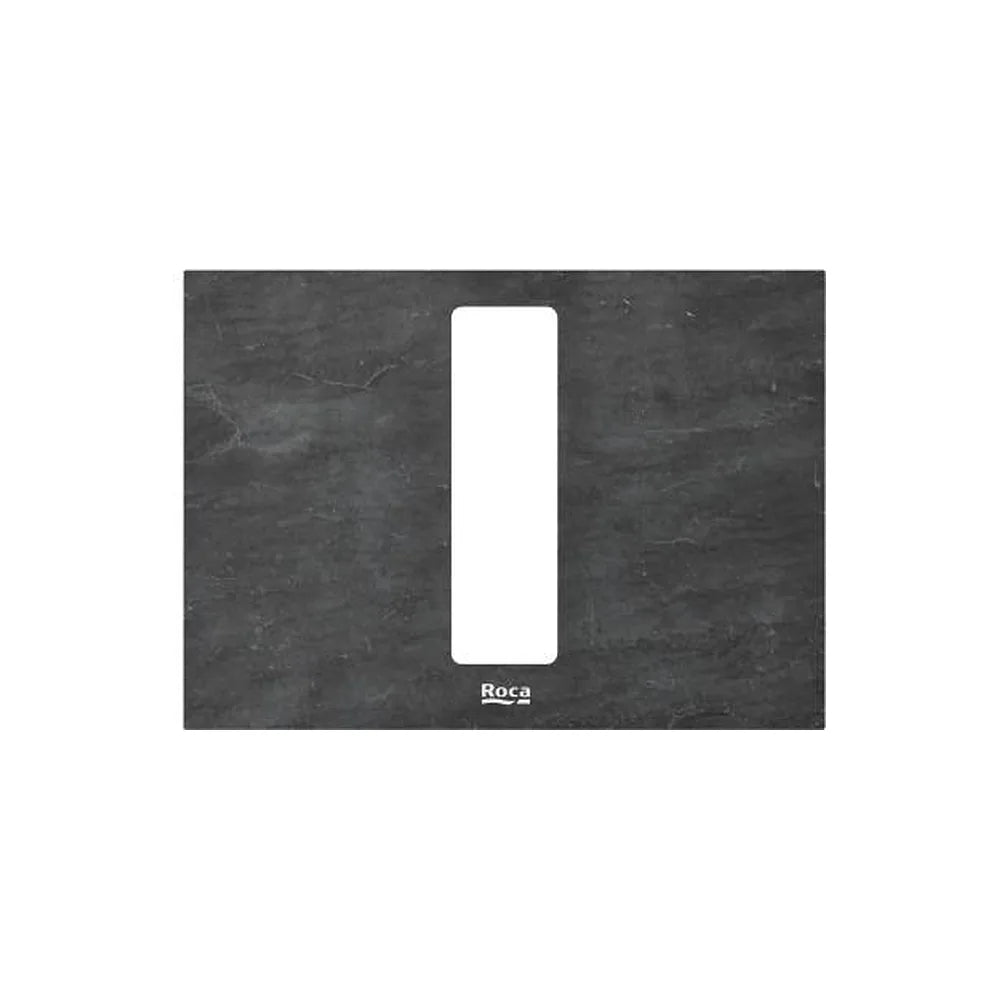 Panel frontal para pulsadores PS4 doble descarga color pizarra 20x14 cm Roca - Vista 1