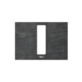 Panel frontal para pulsadores PS4 doble descarga color pizarra 20x14 cm Roca