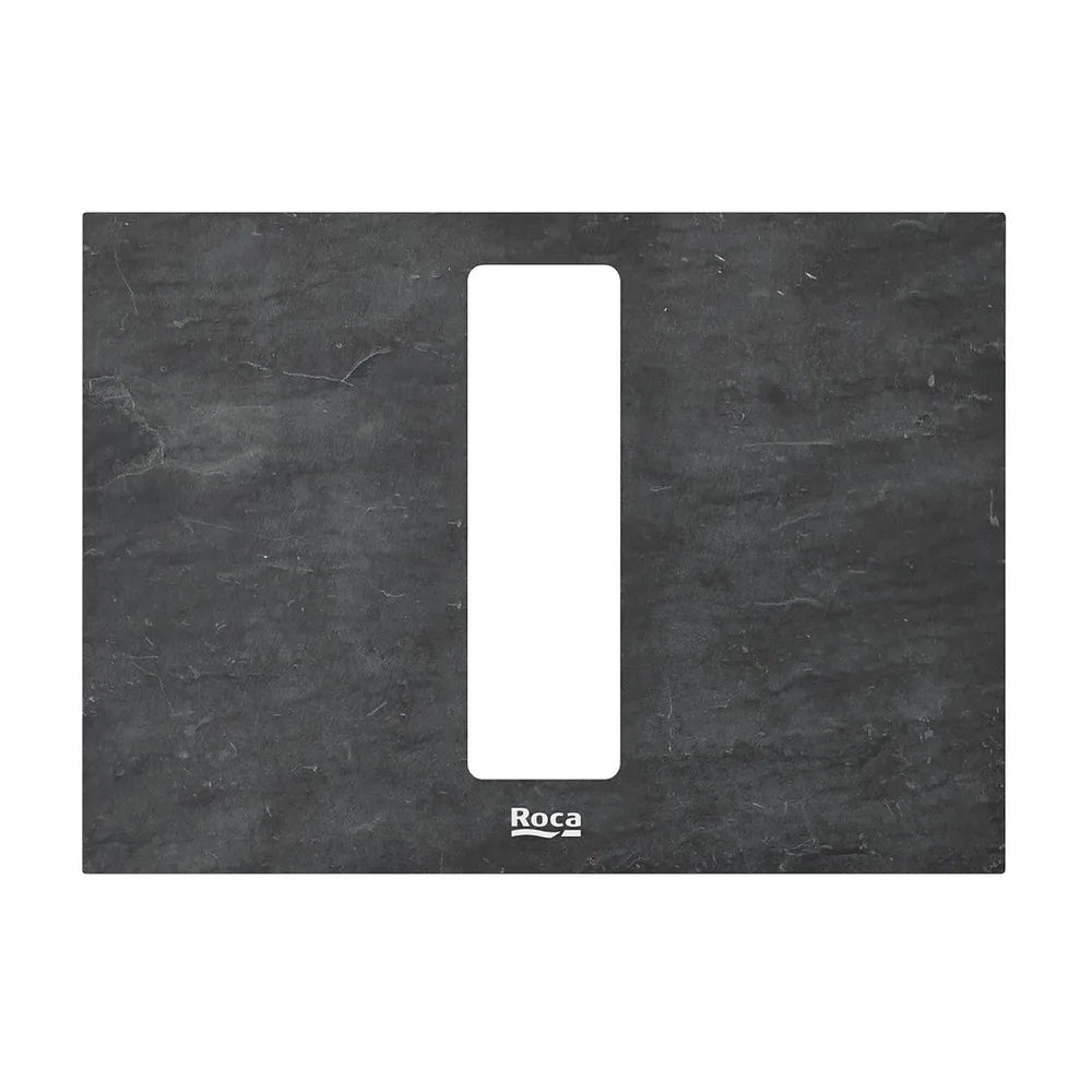 Panel frontal para pulsadores PS4 doble descarga color pizarra 20x14 cm Roca - Vista 2