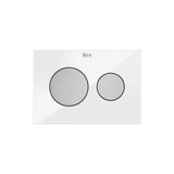 Panel frontal para pulsadores PS3 20x0 3x14 5 cm cristal blanco Roca