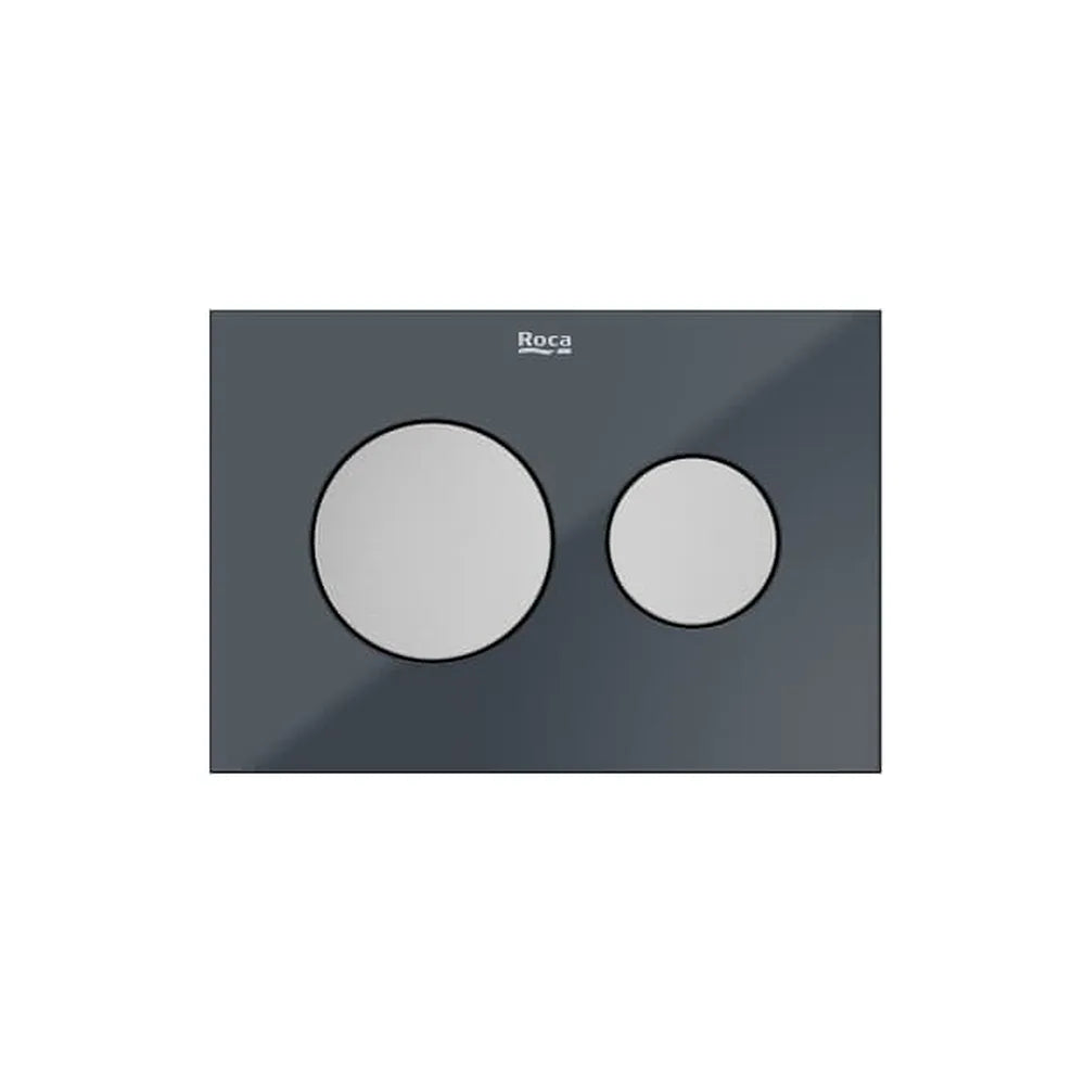 Panel frontal para pulsadores 2 botones color antracita 202x3x145 mm Roca - Vista 1