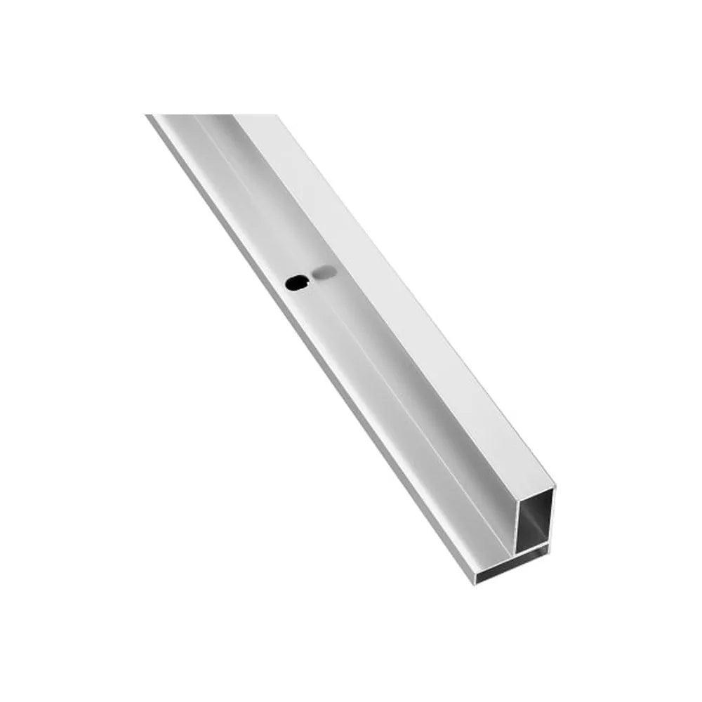 Perfil suplementario vertical lateral 200 cm plata brillo Roca - Vista 1