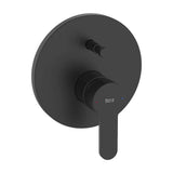 Grifería Empotrable para Baño Ducha 2 Vías con Inversor Automático L20 20x15x16cm Negro Mate Roca
