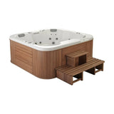 Spa pour cinq personnes de forme carrée de 213 cm fabriqué en acrylique Broadway Family Roca