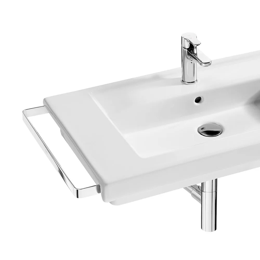 Lavabo para Dos Personas Prisma 120 cm Blanco Roca - Vista 3