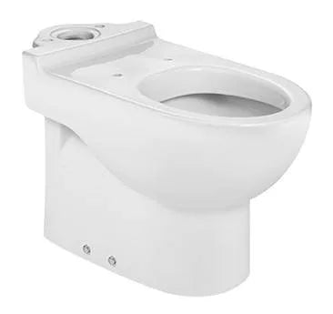 Taza para tanque bajo de movilidad reducida de 38,5 cm fabricada en porcelana de color blanco Meridian Roca - Vista 1