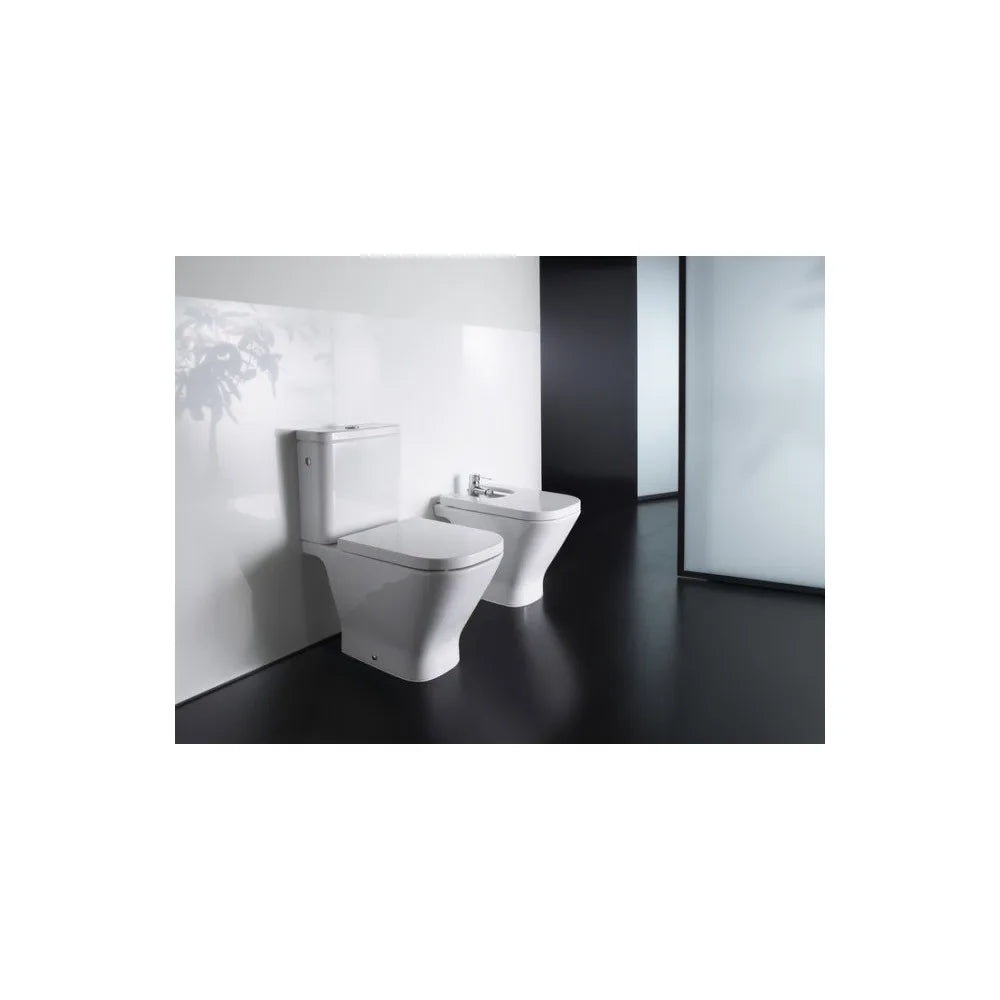 Conjunto para Inodoro Completo con Salida Vertical y Tapa con Asiento The Gap Roca - Vista 3