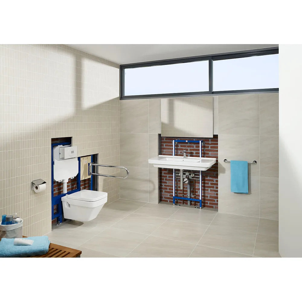 Bastidor de instalación empotrable para barra de apoyo de 29,6 cm Duplo Handicapped Roca - Vista 2