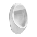 Urinario con entrada posterior de 42,5 cm fabricado en porcelana de color blanco Euret Roca