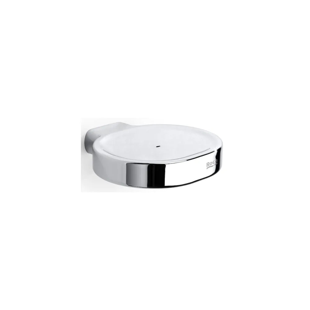 Jabonera de pared de 12,7 cm fabricada en metal con acabado brillante Hotels 2.0 Roca - Vista 1