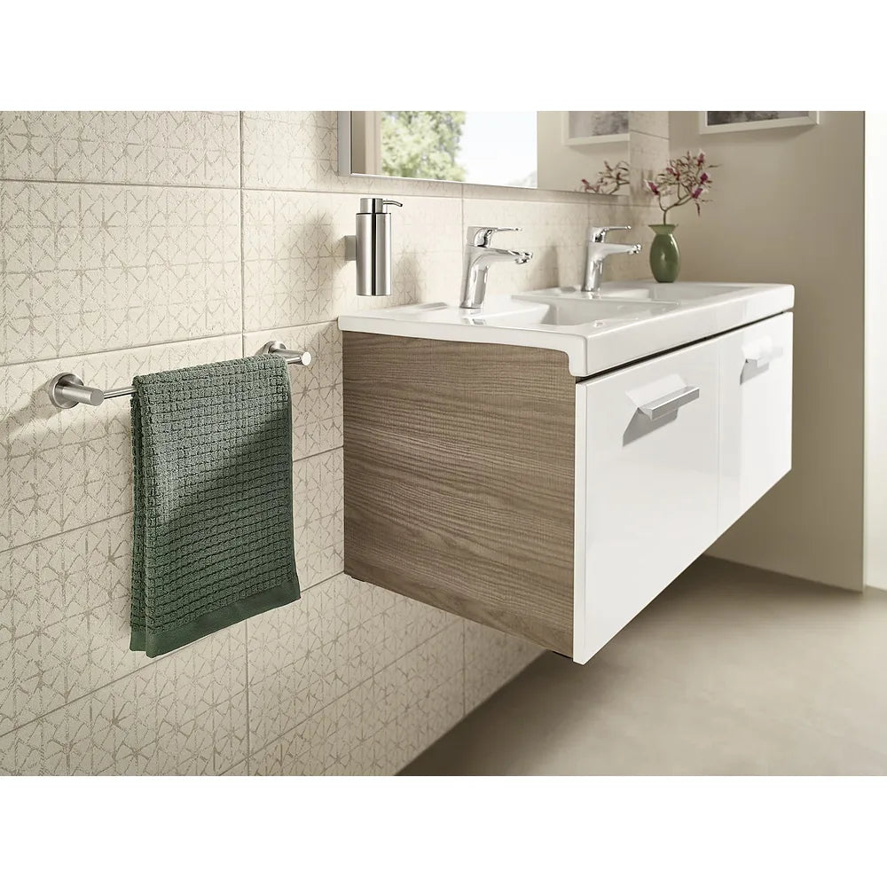 Toallero de barra de 60,4 cm fabricado en acero con acabado mate Superinox Mate Roca - Vista 2