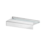 Aplique LED para instalación fija de 28 cm fabricado en metal con acabado brilloso Delight Roca