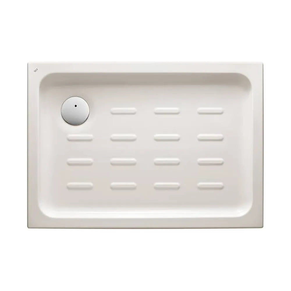 Plato de Ducha Rectangular Acrílico Easy 100 cm Blanco Roca - Vista 2
