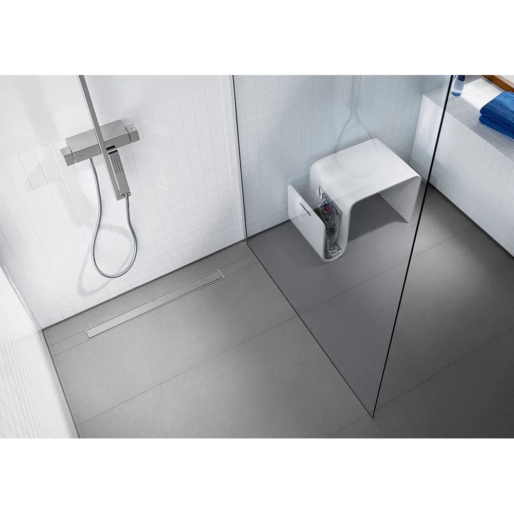 Placa de desagüe con forma lisa y adaptable de 65 cm de ancho In-Drain Plate X1 Roca - Vista 2