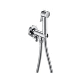 Kit de duche para bidé de instalação em parede de duas saídas com acabamento cromado Be Fresh Roca