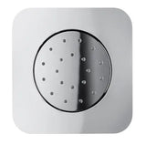 Jet orientable de forma cuadrada de 12,4 cm fabricado en metal con acabado cromado Puzzle Square Roca