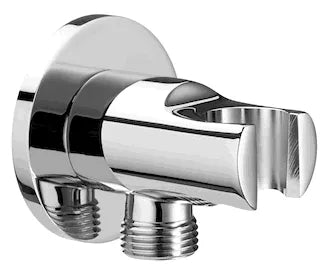 Toma de agua con soporte de ducha integrado para instalación en pared Wall Roca - Vista 1