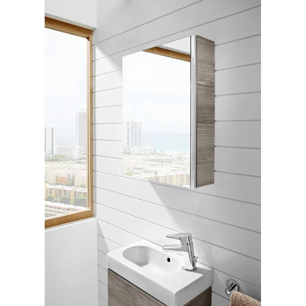 Camerino con puerta batiente de 45 cm fabricado en aglomerado de color arena Mini Roca - Vista 2