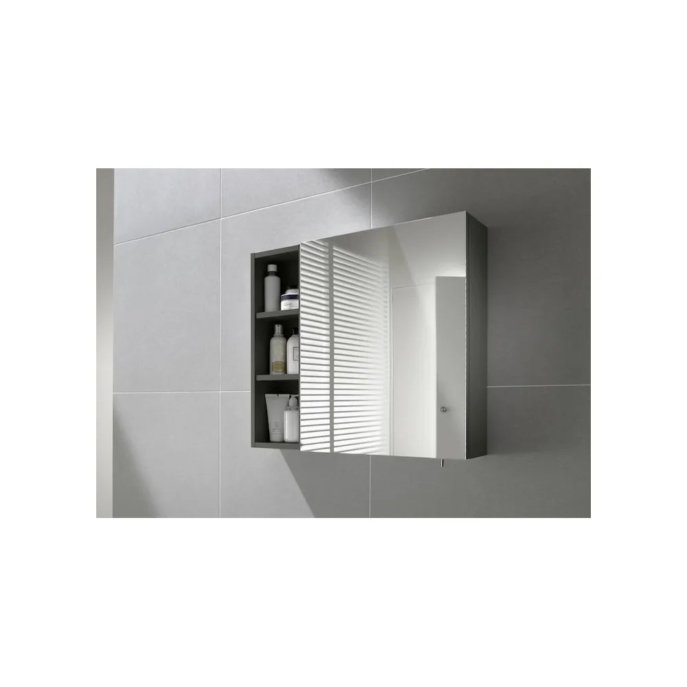 Armario-espejo 50cm roble Luna Roca - Vista 2