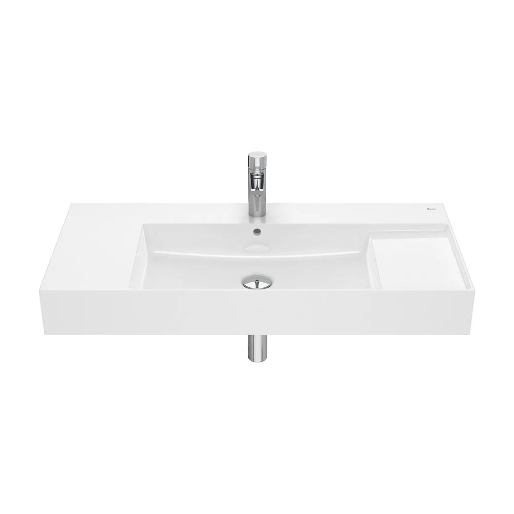 Mueble de Baño con Lavabo y 2 Cajones de 100 cm Colección Inspira Roble Roca - Vista 3