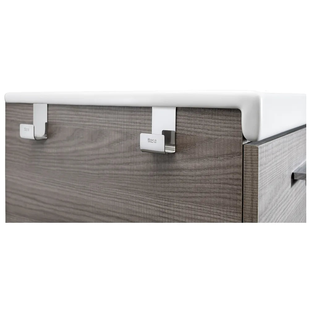 Mueble de Baño con Lavabo y 2 Puertas Basic de 80 cm Colección Victoria Blanco Roca - Vista 7