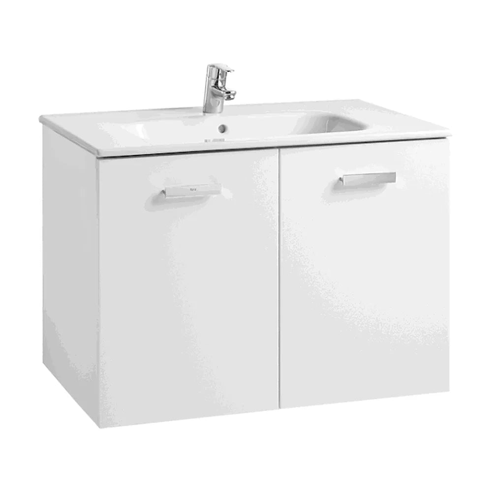 Mueble de Baño con Lavabo y 2 Puertas Basic de 80 cm Colección Victoria Blanco Roca - Vista 1