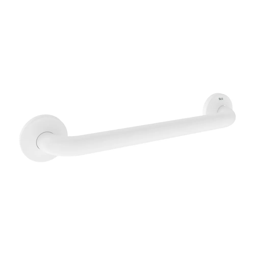 Asa antibacteriana de 48 cm fabricada en acero inoxidable con acabado blanco Pro Access Roca - Vista 1