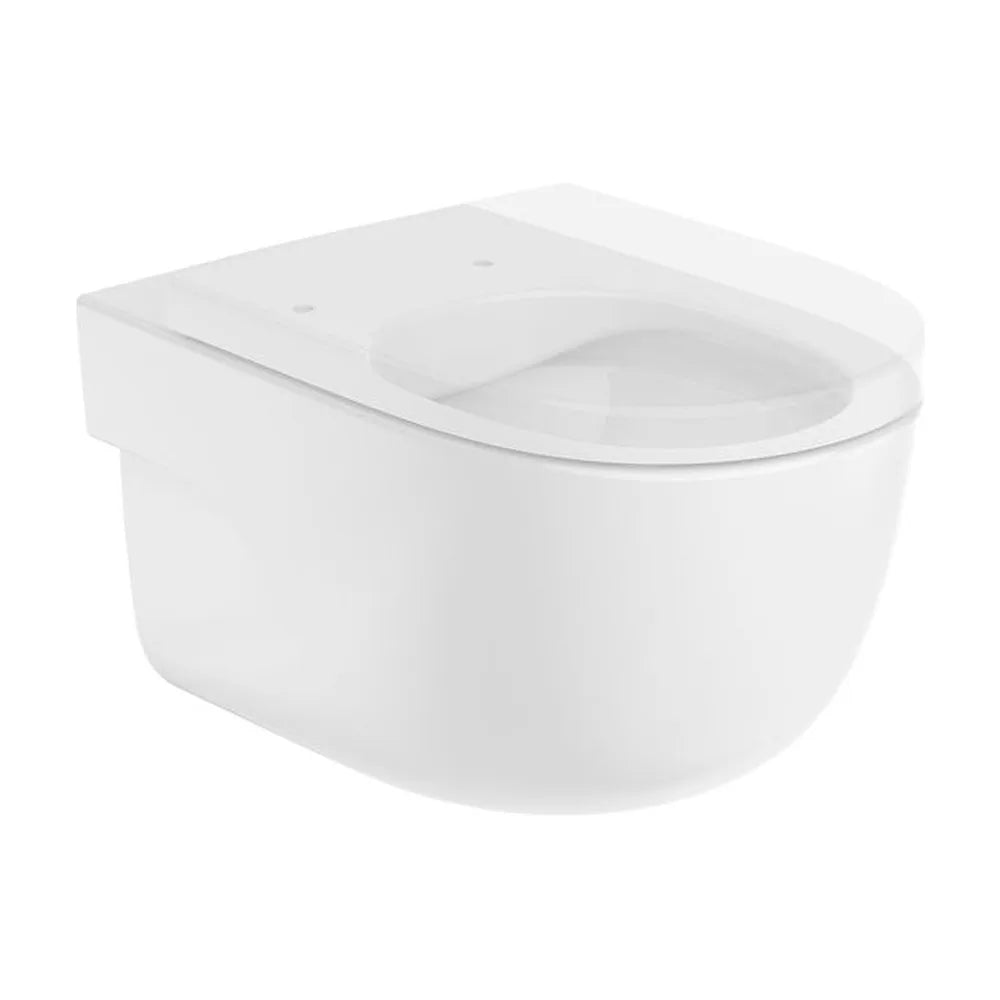 Inodoro suspendido de 36 cm fabricado en porcelana de color blanco Meridian Roca - Vista 5