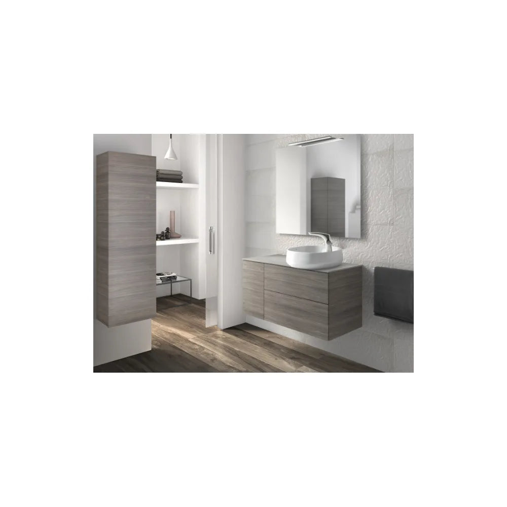 Mueble de Baño con Lavabo Formado por 2 Cajones y 1 Puerta de 100 cm Colección Beyond Roca - Vista 4
